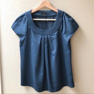 Semantiks Blue U neck Top